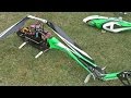 ラジコンヘリの壮絶なる墜落　Crash of RC Heli, Wow!