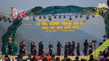 Đặc sắc điệu múa bát tại hội xuân Ba Bể năm 2023 của người Tày Bắc Kạn| Hoàng Đông Bắc Tv