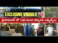 Cong, JDS MLAs reach Hyderabad - Exclusive Visuals