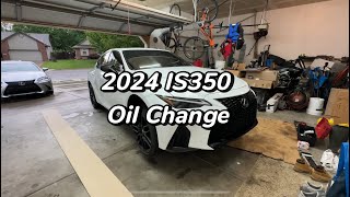 2024 Lexus IS350 Oil Change