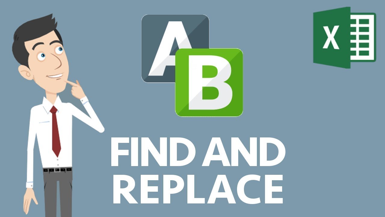 Quick Tip... Using Find and Replace in Excel - YouTube