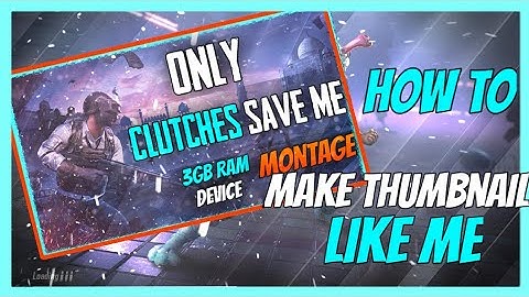 PUBG Thumbnail in Android | Glowing Circle Effect | Tutorial | PIXELLAB + Ps Touch |