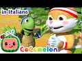 La lepre e la tartaruga  cocomelon italiano  canzoni per bambini