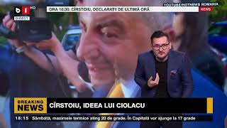 BUNĂ, ROMÂNIA! PIEDONE, ÎN LUPTĂ CU VORBIREA / CTP, REACȚIE LA CÎRSTOIU ȘI RAFILA. P1/2