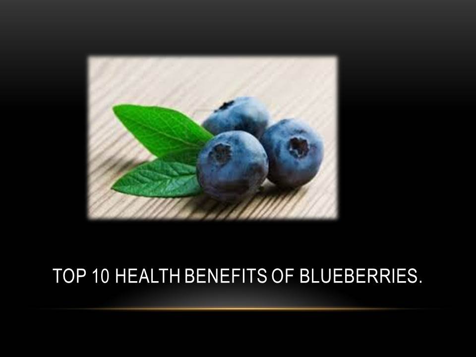 Health benefits of blueberries YouTube