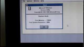 Sega TeraDrive Windows 3.00a with HIMEM.SYS Loaded