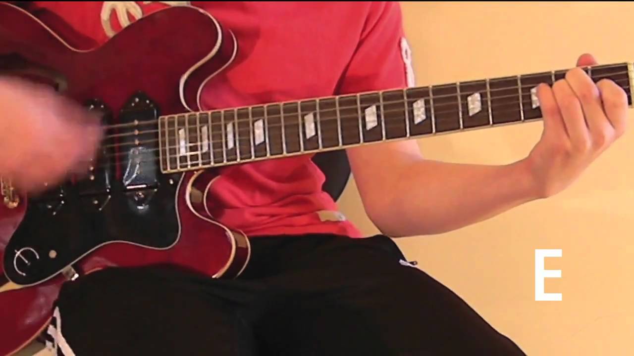 Mean Mr. Mustard Rhythm Guitar Lesson YouTube
