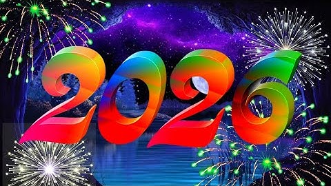 Happy New Year 2026 best 3D video 