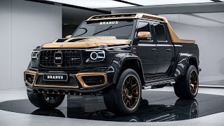 2025 Brabus Pickup Unveiled - Shocking Price, Everyone Will Want to Buy It!
