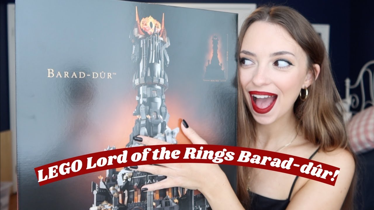 Building the LEGO Lord of the Rings Barad-dûr Set!