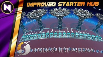 Extended STARTER HUB with BLUEPRINTS | Dyson Sphere Program Master Class
