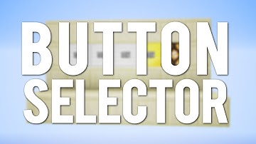 Minecraft: Tiny Silent Button Selector Panel [Day 7]