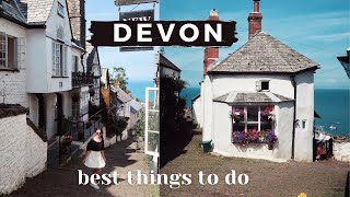 Things to Do in Devon: Clovelly Village and Secret Cafe on Barricane Beach (Travel Vlog)