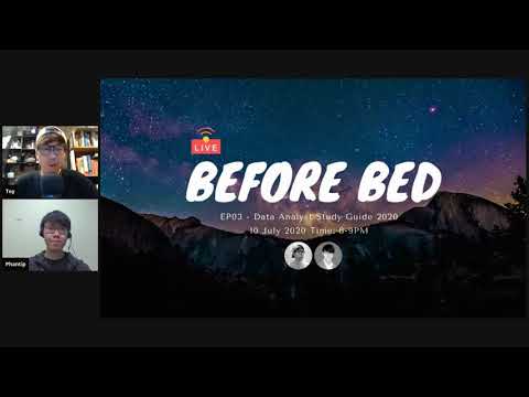 Before Bed EP03 - Data Analyst Study Guide 2020