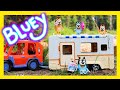Bluey and Bingo Go Camping/ Bluey and Bingo's BEST Camping trip/ bluey toys for kids