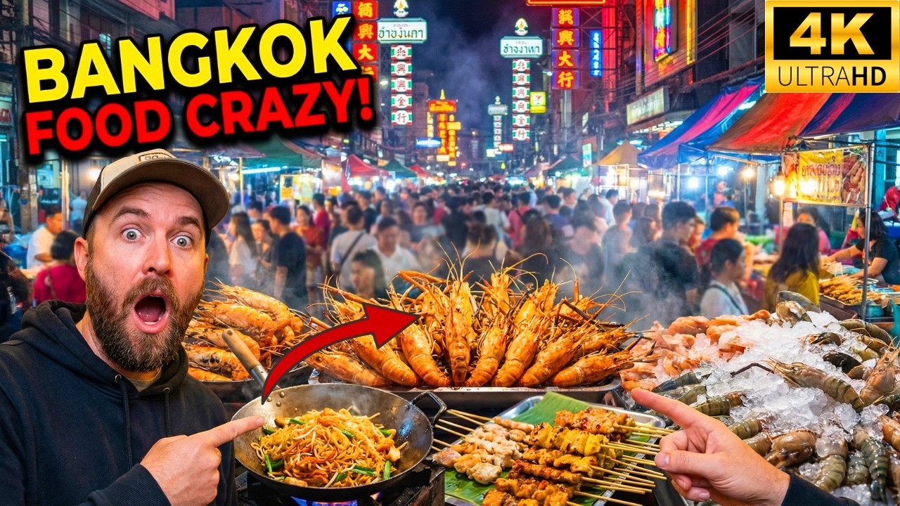 Bangkok Train Night Market 2026 | Cheapest Street Food in Thailand 🇹🇭 [4K Walk]