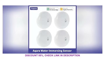 Aqara Water Leak Sensor ZigBee Water Immersing Detector Alarm Security Soaking Sensor Smart Home For