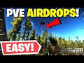 Escape from tarkov pve  how to get airdrops  loot them stress free