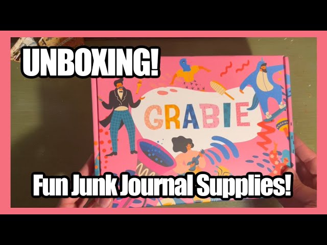 Grabie Scrapbooking Club Box  Best scrapbooking subscription box 2023 -  Grabie®