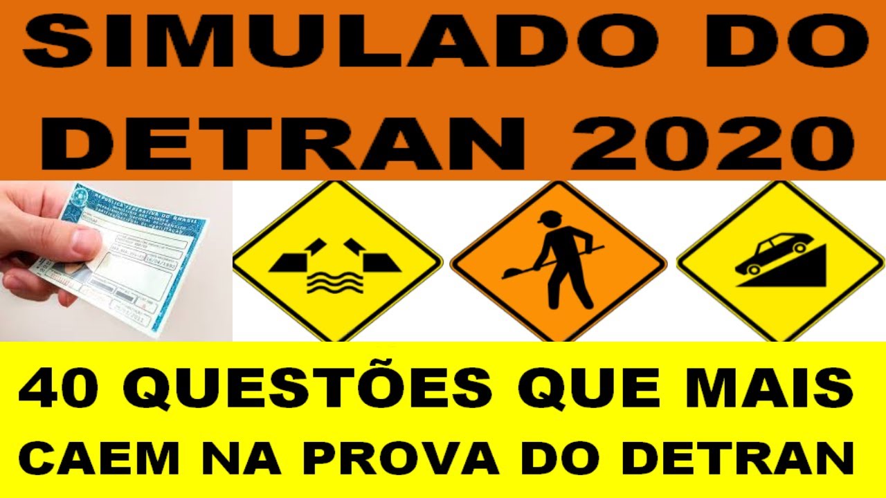 Simulado Detran Da Bahia 40 Questoes - FDPLEARN