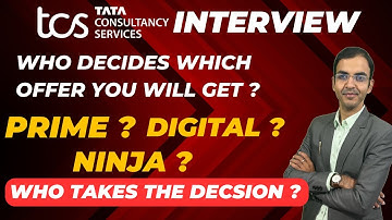 TCS Offer Decision: Prime, Digital or Ninja – Who Decides? Explained by Ex TCS HR Saksham Sharma