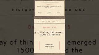 Could you ANSWER this #question #history #quiz #quizzeswithchris