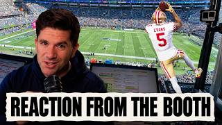 Booth Reactions To 49ers BREAKTHROUGH Win in Seattle