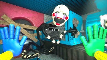 What if you kill Puppet with the grinder? - Poppy Playtime: Chapter 2 x FNAF 2