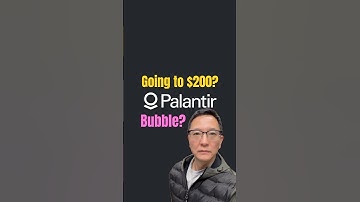 Palantir to $200? Why This Could Be the Next Big Bubble!