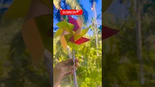 DIY colourful paper pinwheel🤩✨#peparcraft #diy #art #trendingshorts #shorts