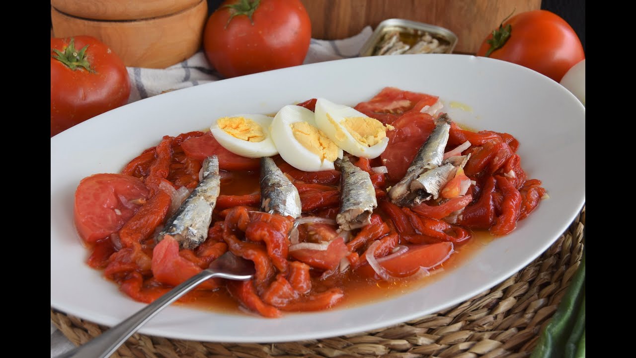 🥗 ZORONGOLLO EXTREMEÑO O ENSALADA DE PIMIENTOS ASADOS