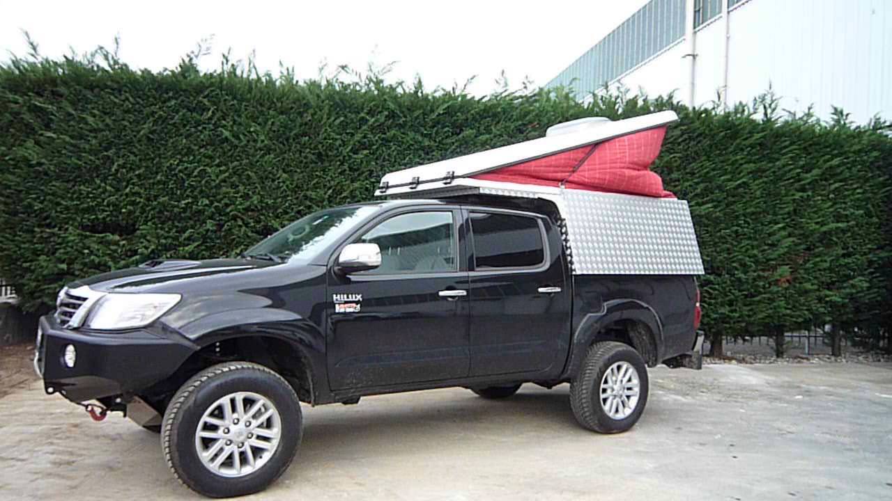 Pick Up Con Cellula Abitativa Germania