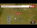 Wildfire starts off highway 285