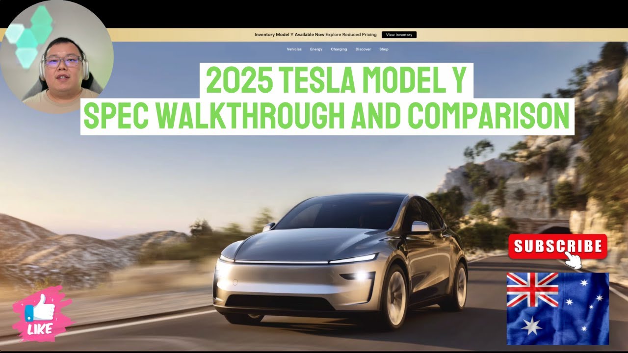 2025 Tesla Model Y - Configurator and spec walkthrough including a ...