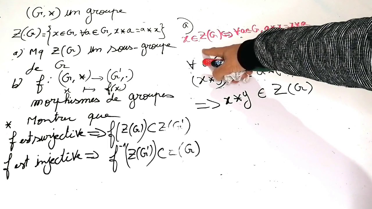 exercice 12 : structures algébriques