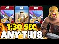 INSANE TH18 Mass Super Yeti Spam! 💥 Revive Spell OP Strategy | ( Clash of Clans ) !!