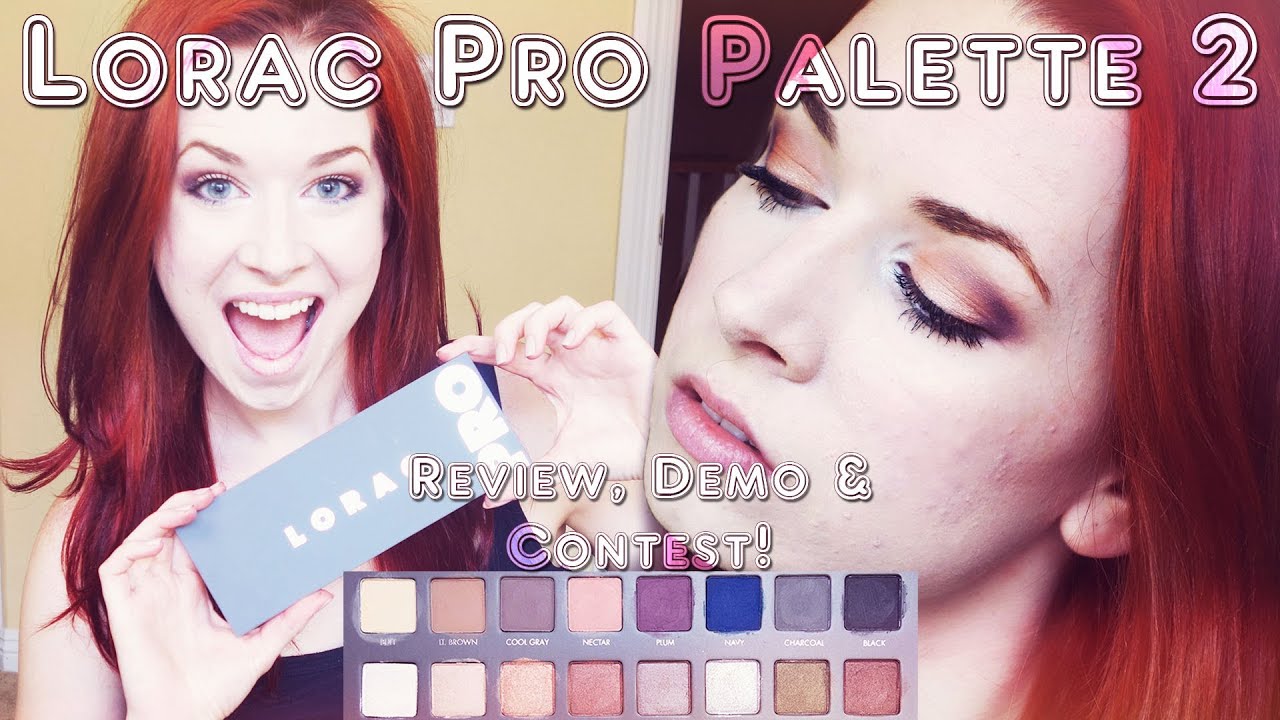 NEW LORAC Pro Palette 2 ♡ Review, Swatches, Demo & GIVEAWAY!
