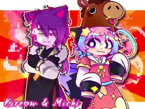 Happy Lunar New Year | Collab w @Kirbycottoncandy89 #alightmotion #gl2 #animation #shorts