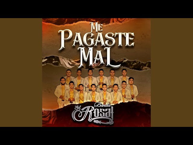 Banda El Rosal - Me Pagaste Mal