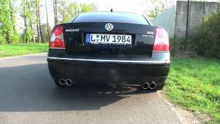 VW Passat W8 - Tuning   Sound