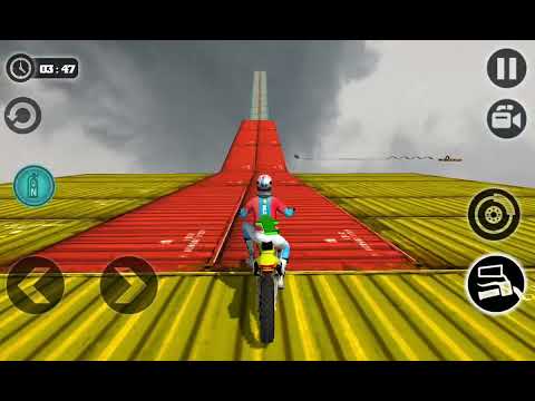 Полное прохождение игры Impossble motor bike tracks new motor bike. Уровни 1 - 15.