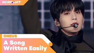 ONEUS (원어스) - A Song Written Easily (쉽게 쓰여진 노래) | KCON:TACT season 2