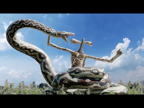 Siren head vs anaconda in real life [Full Movie]