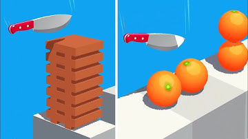 Slice It All Game! Satisfying and Relaxing ASMR Slicing Video