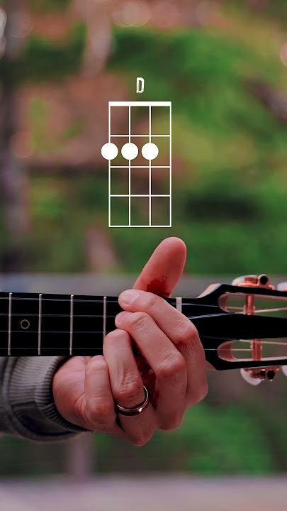 How To Play 'D' Ukulele Chord // Beginner Ukulele Chord Series #11