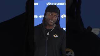 Dinner with Sean McVay & Davante Adams 🍽️ #rams #nfl #shorts