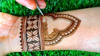 Teej special full hand mehndi design || New bridal mehndi design || net and flowers mehandi designs