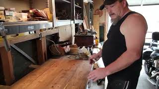 DIY Wood Kitchen Counters using 2x8 pine lumber