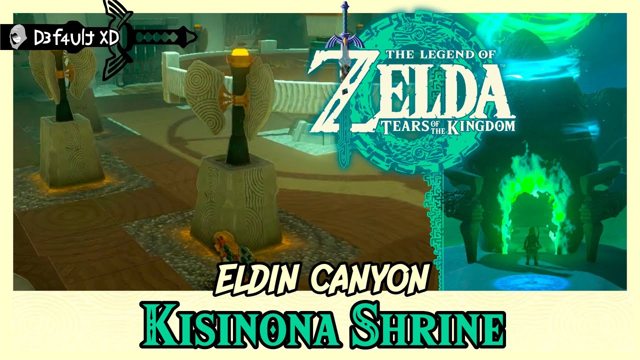 Zelda Tears of the Kingdom - 29 Santuário Kisinona Shrine - Passo a passo Walkthrough