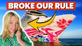 We booked a Spring Break cruise on Norwegian Joy! Here’s how it’s going…